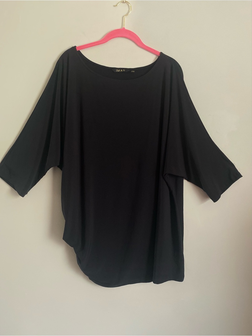 IMAN Tunic 1X Classic Chic Witchy Goth Grunge Minimalist Festival Travel Party